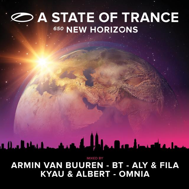 Album cover art for A State of Trance 650: New Horizons