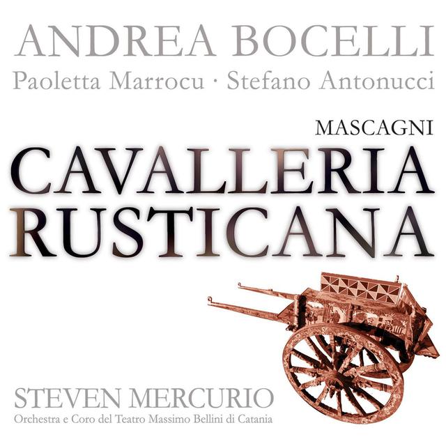 Album cover art for Mascagni: Cavalleria Rusticana