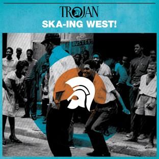 Album cover art for Trojan Ska: Ska-Ing West!