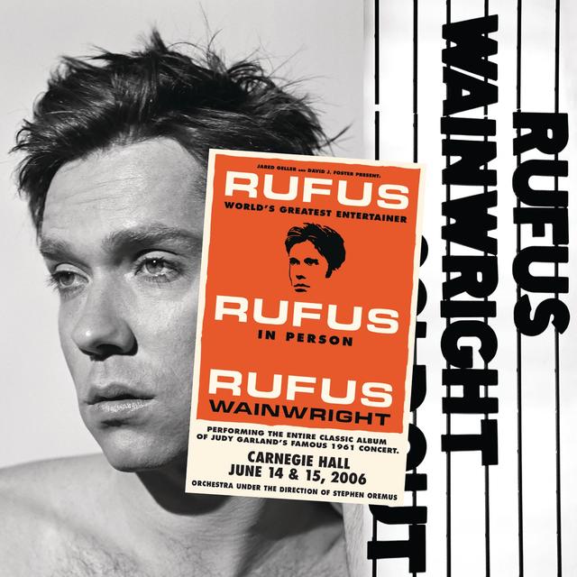 Album cover art for Rufus Does Judy At Carnegie Hall