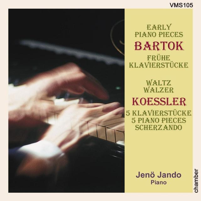 Album cover art for Bartok - Koessler: Piano Works