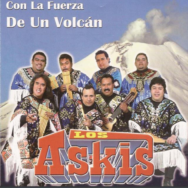 Album cover art for Con la Fuerza de un Volcán