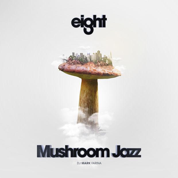 Album cover art for Mushroom Jazz Eight