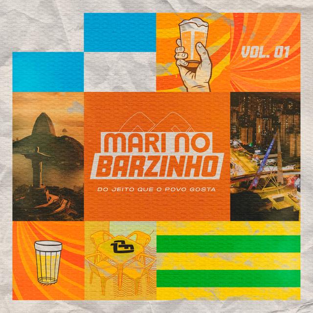 Album cover art for Mari No Barzinho, Vol. 1