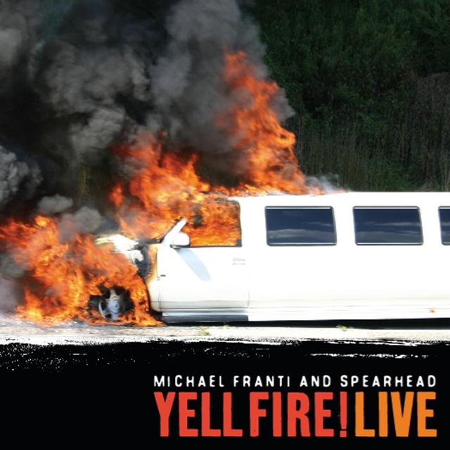 Album cover art for Yell Fire! Live