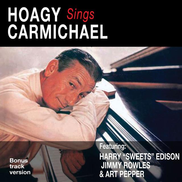 Album cover art for Hoagy Sings Carmichael with the Pacific Jazzmen