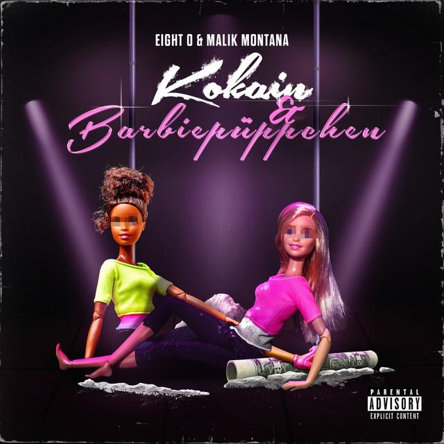 Album cover art for Kokain & Barbiepüppchen