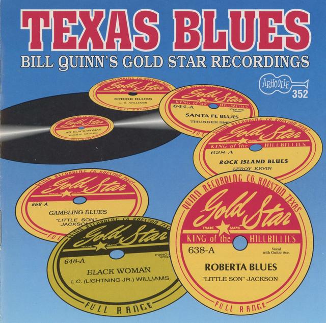 Album cover art for Texas Blues