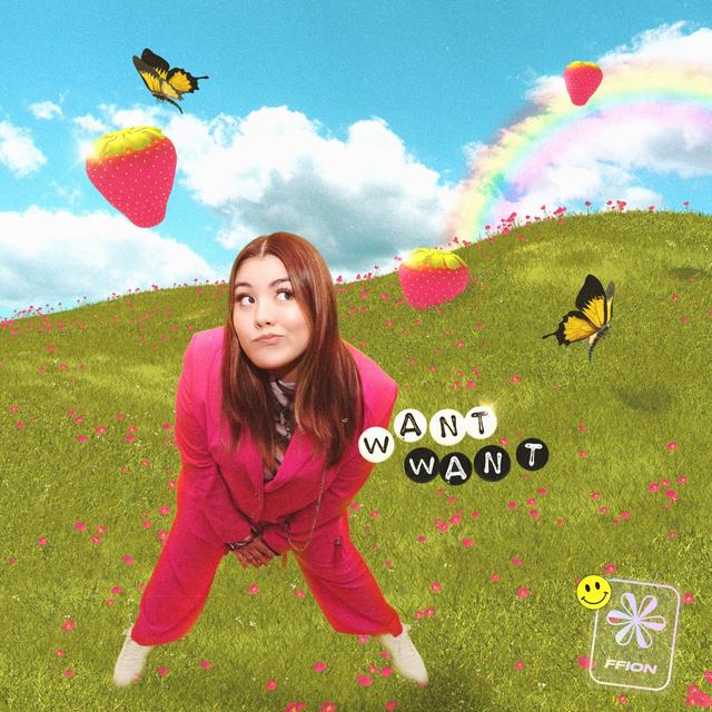 Album cover art for want want