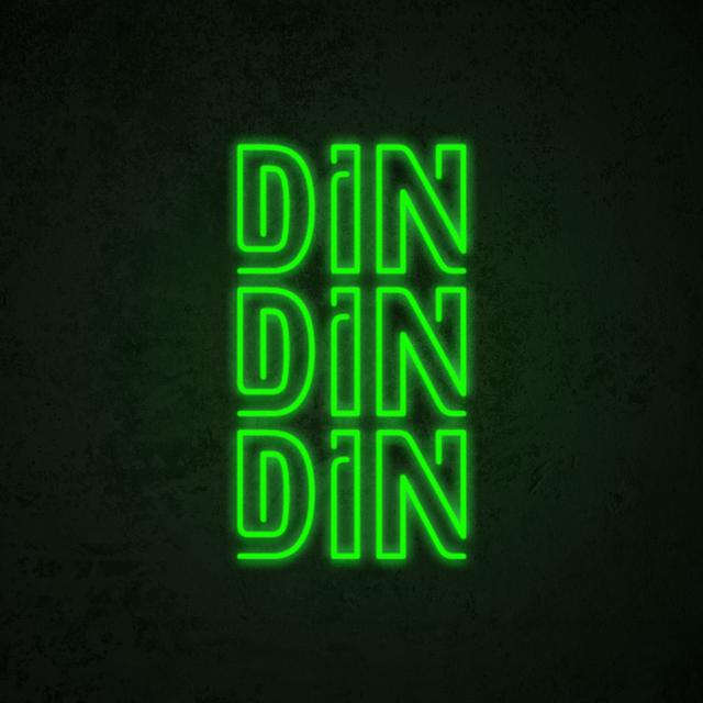 Album cover art for Din Din Din