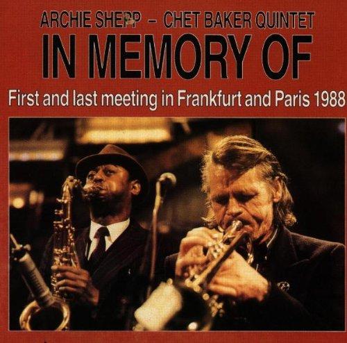 Album cover art for In Memory Of: First and Last Meeting in Frankfurt and Paris 1988