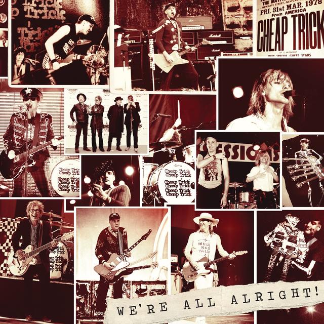 Album cover art for We're All Alright!