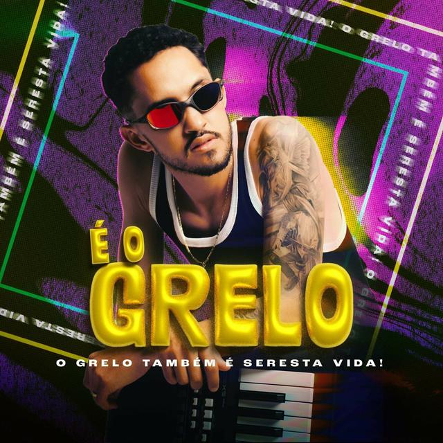 Album cover art for É o Grelo