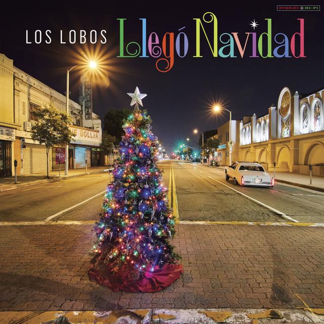 Album cover art for Llegó Navidad