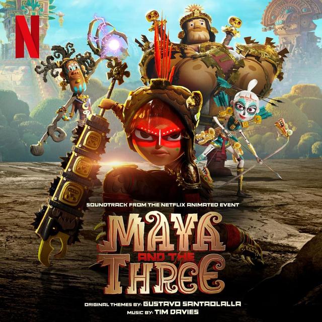 Album cover art for Maya and the Three