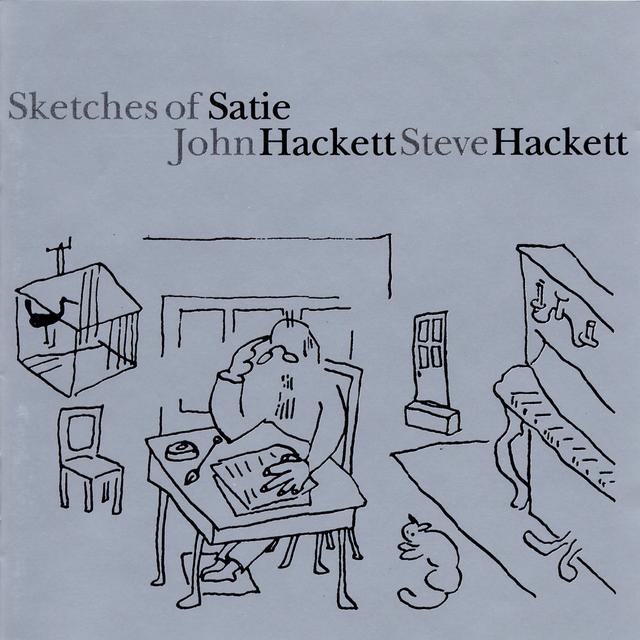 Album cover art for Sketches of Satie