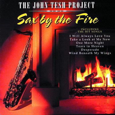 Album cover art for Sax By The Fire