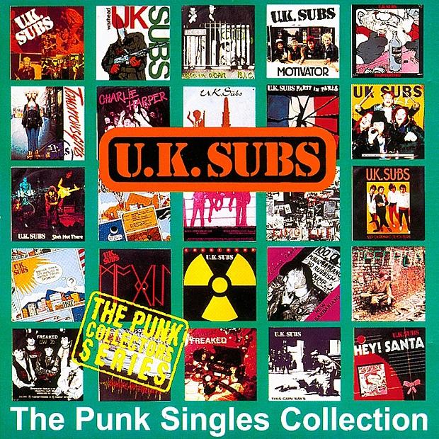 Album cover art for The Punk Singles Collection