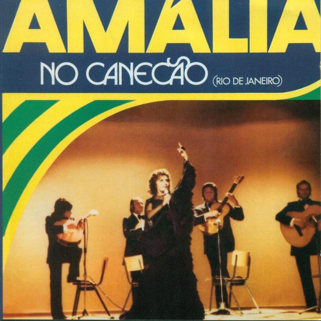 Album cover art for Amália No Canecão (Rio de Janeiro)