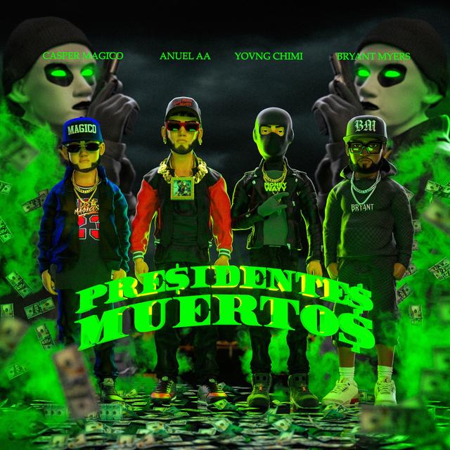 Album cover art for Presidentes Muertos