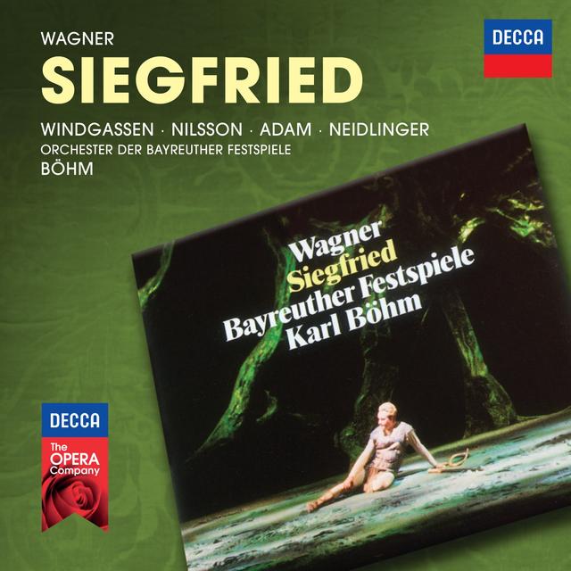 Album cover art for Wagner: Siegfried