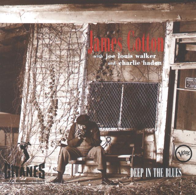 Album cover art for Deep in the Blues