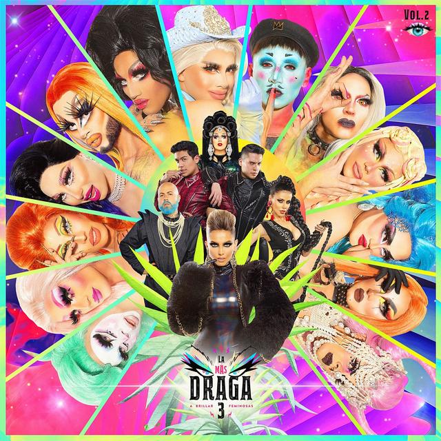 Album cover art for La Más Draga 3, Vol. 2