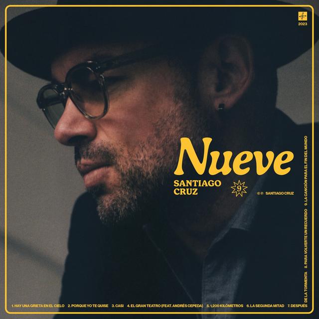 Album cover art for Nueve