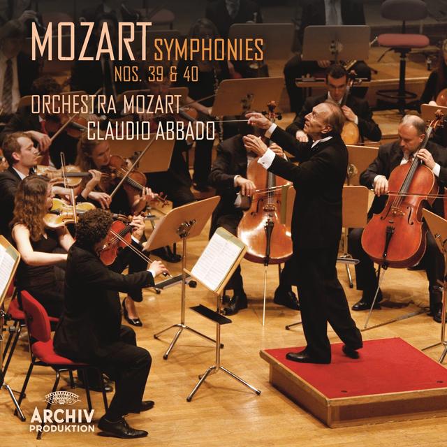 Album cover art for Mozart : Symphonies Nos.39 & 40