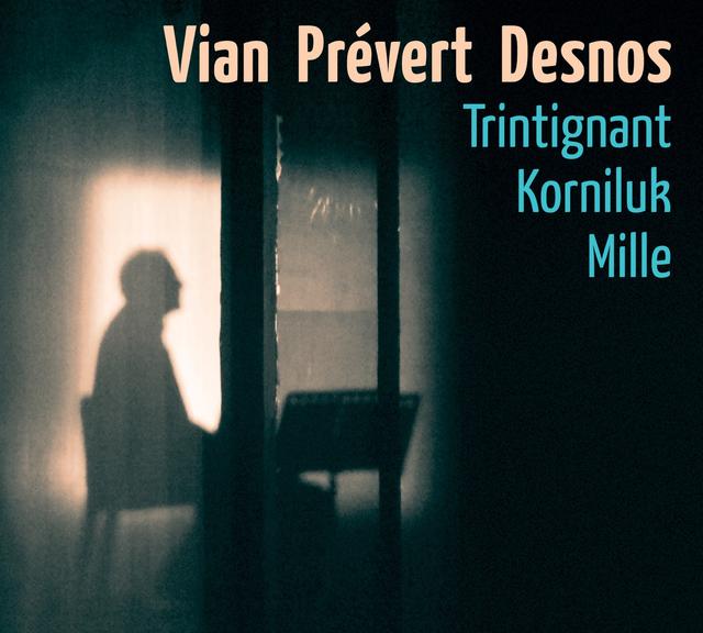 Album cover art for Vian, Prévert, Desnos