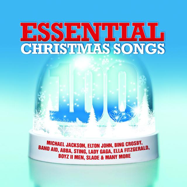 Album cover art for 100 Essential Christmas Songs