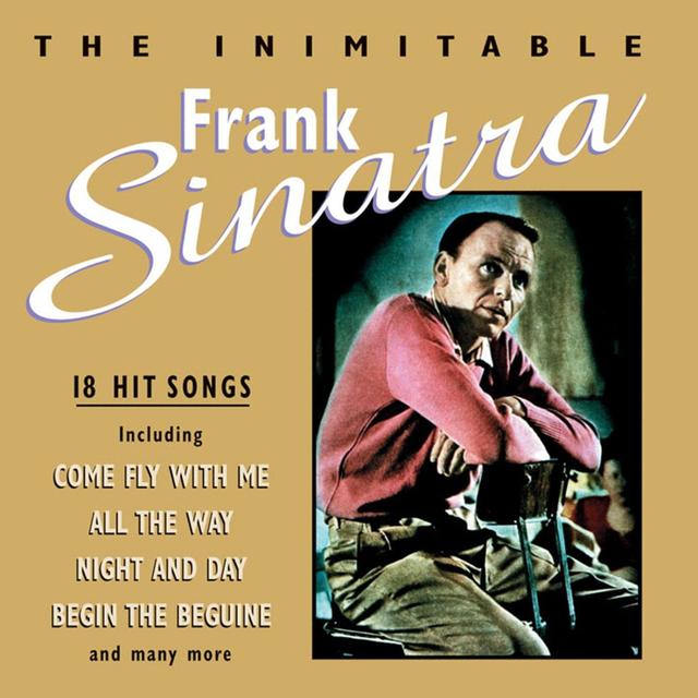 Album cover art for The Inimitable Frank Sinatra