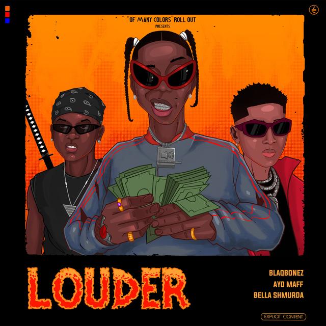 Album cover art for Louder