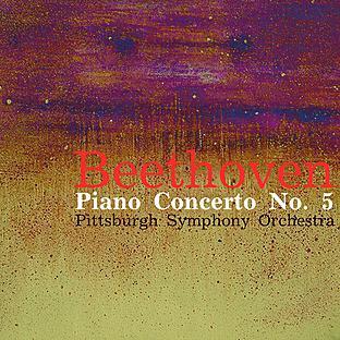 Album cover art for Beethoven Piano Concerto No. 5