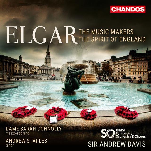 Album cover art for Elgar: The Music Makers & The Spirit of England