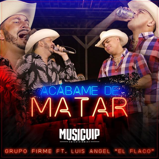 Album cover art for Acábame de Matar