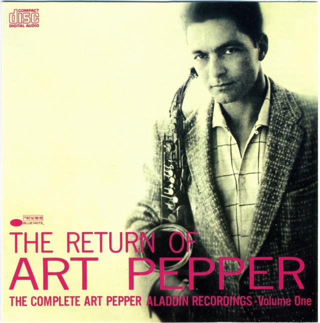 Album cover art for The Return Of Art Pepper