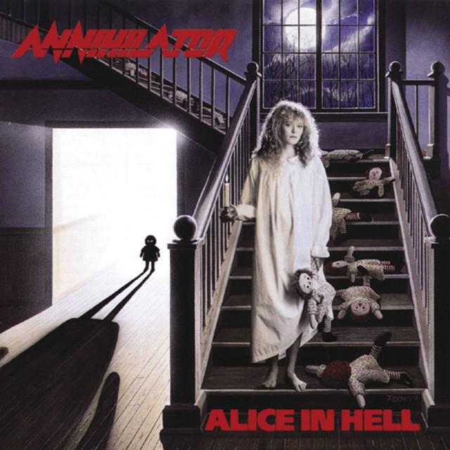 Album cover art for Alice in Hell