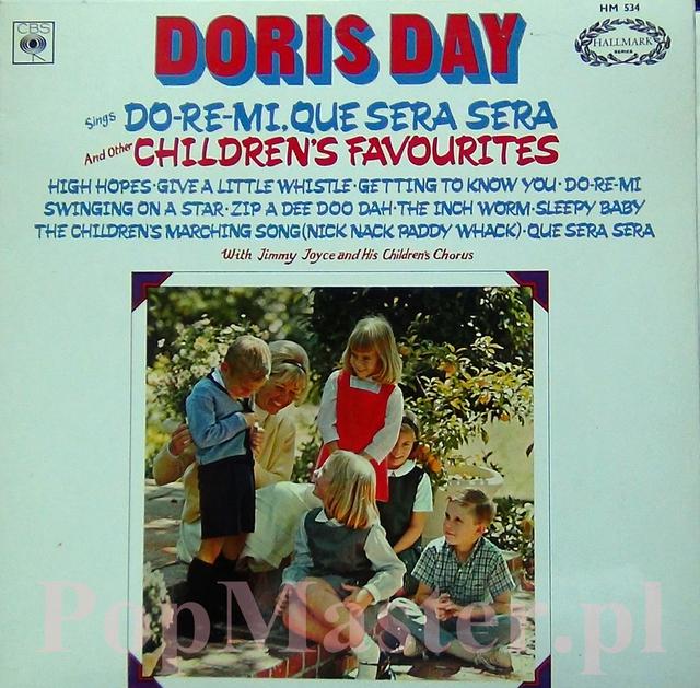 Album cover art for Doris Day Sings Do Re Mi