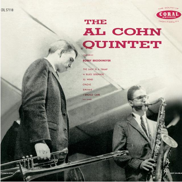 Album cover art for The Al Cohn Quintet Featuring Bob Brookmeyer