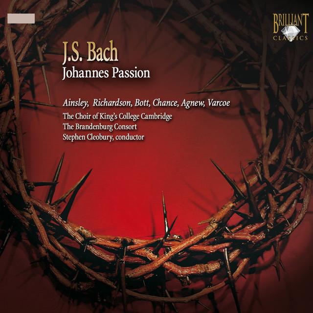 Album cover art for Bach: Johannes-Passion BVW 245