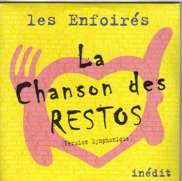 Album cover art for La Chanson des Restos