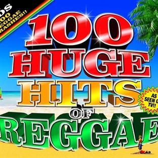 Album cover art for 100 Huge Hits Of Reggae