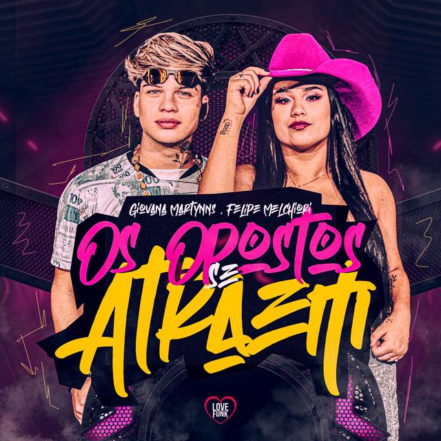 Album cover art for Opostos Se Atraem