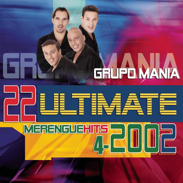 Album cover art for 22 Ultimate Merengue Hits 2002