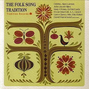 Album cover art for Sings Folk Songs