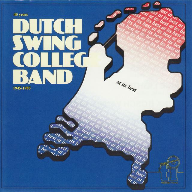 Album cover art for Dutch Swing College Band At It's Best