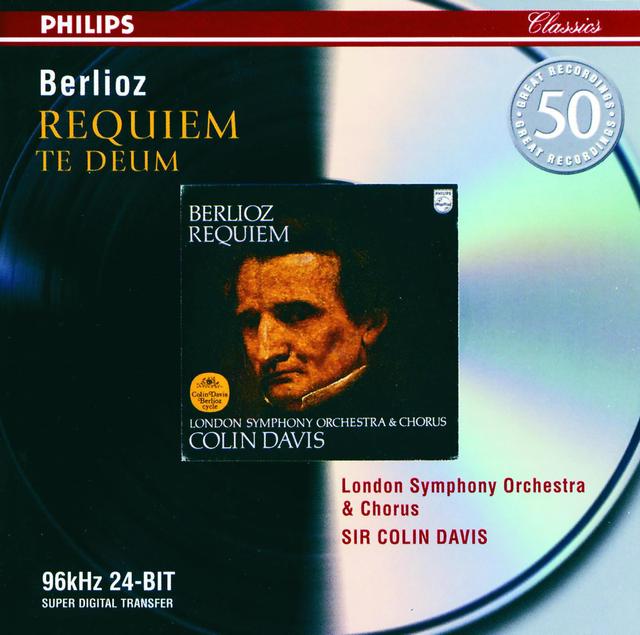 Album cover art for Berlioz : Requiem ; Te Deum