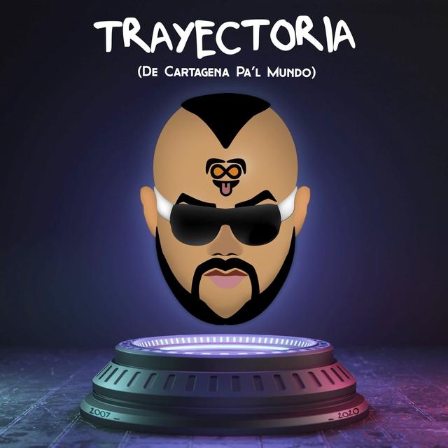 Album cover art for Trayectoria - De Cartagena Pa'l Mundo