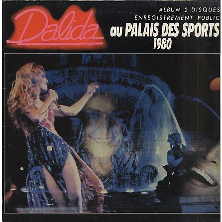 Album cover art for Dalida au Palais des Sports 1980